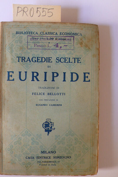 Tragedie scelte
