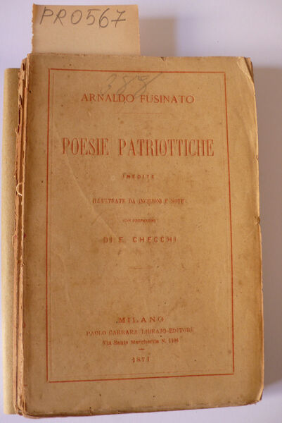 Poesie patriottiche inedite