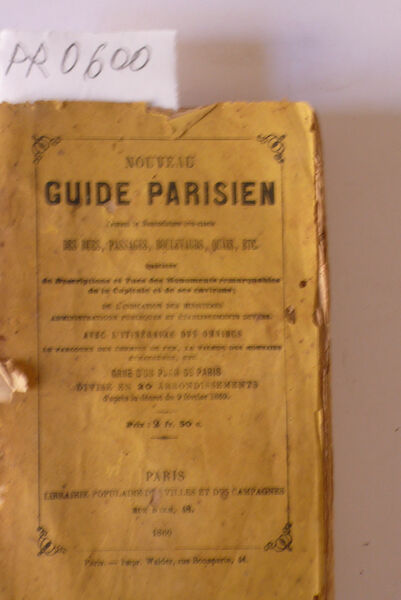 Nouveau guide parisienne