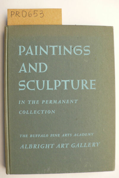 Catalogue of paintings fine art and sculpture in the permanent …