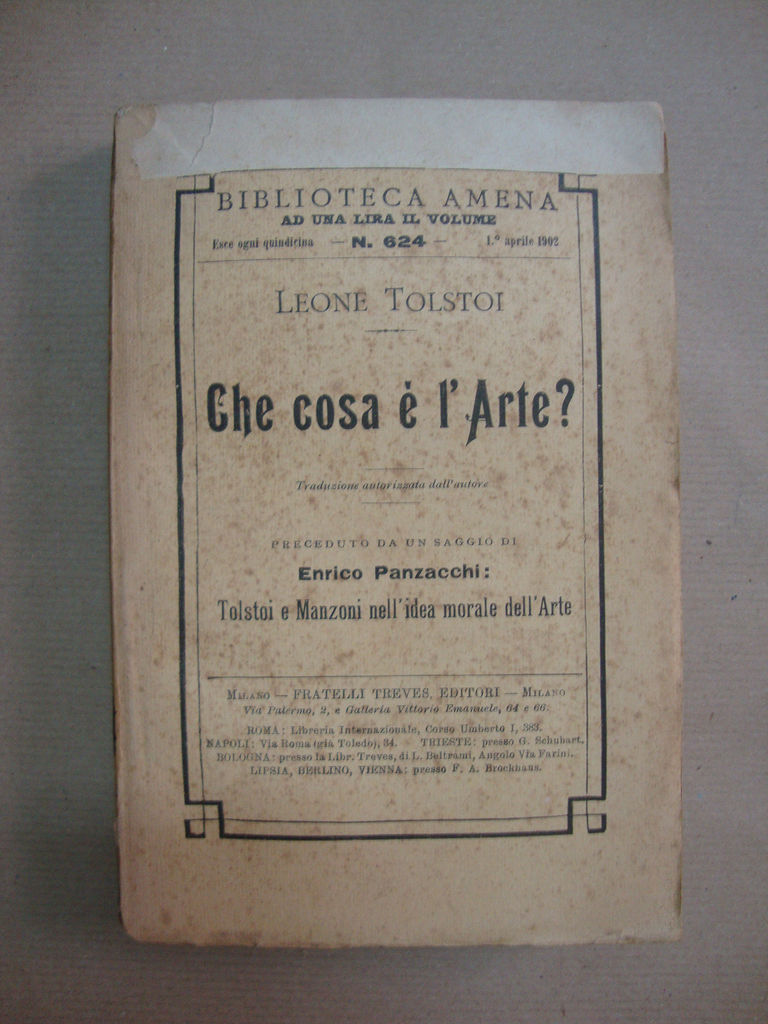 Che cosa è l'arte?