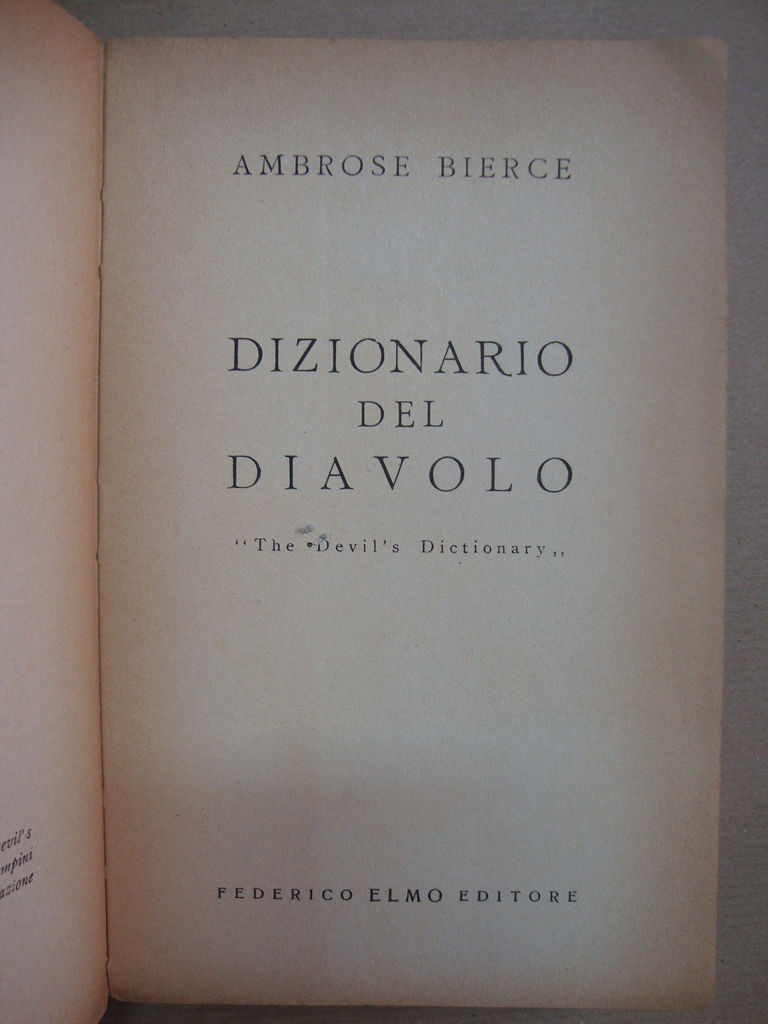 Dizionario del diavolo