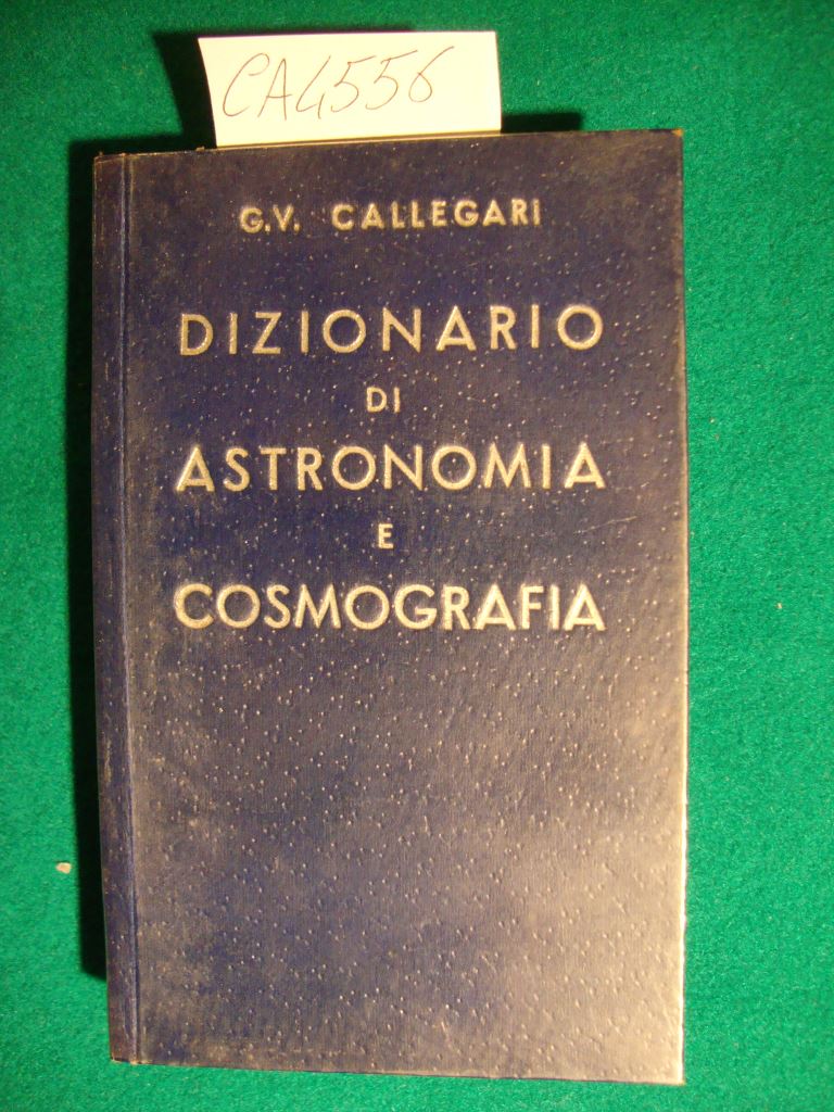 Dizionario di astronomia e cosmografia