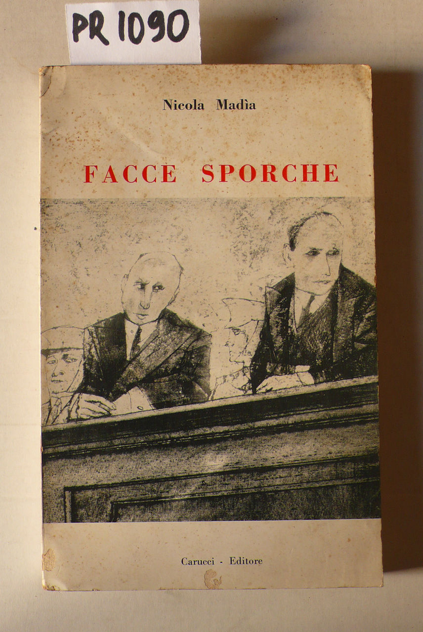 Facce sporche, romanzo