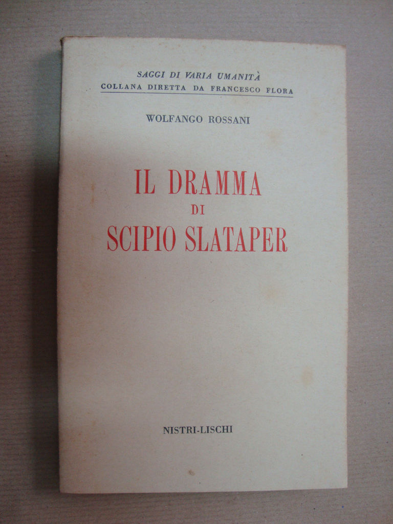 Il dramma di Scipio Slataper