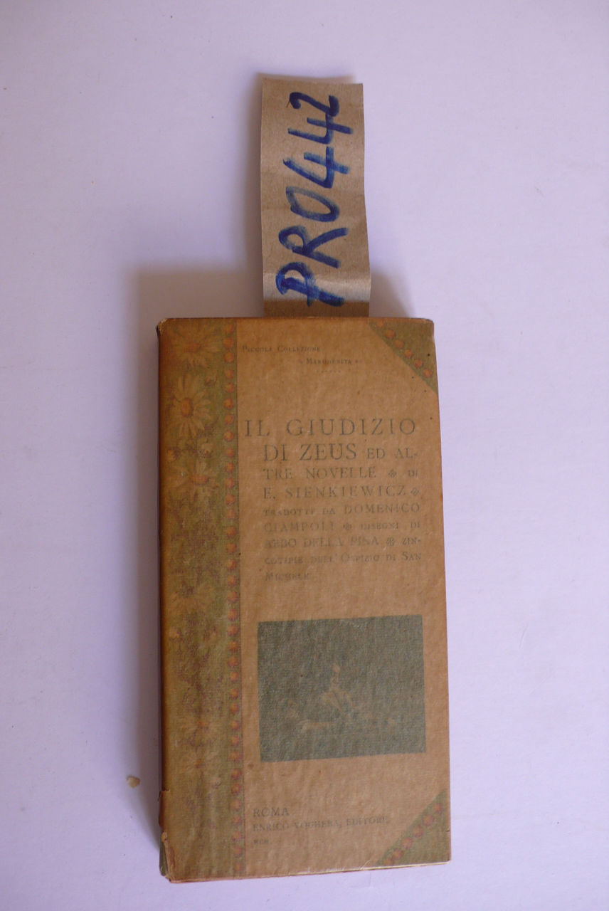 Il giudizio di Zeus e altre novelle