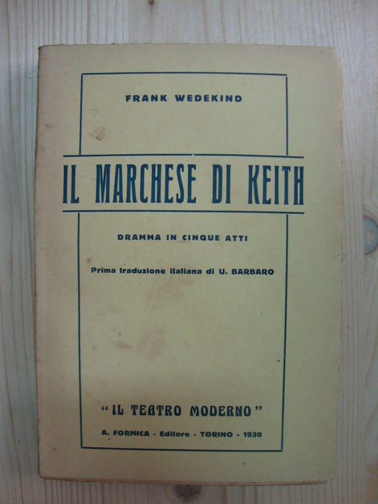 Il Marchese di Keith