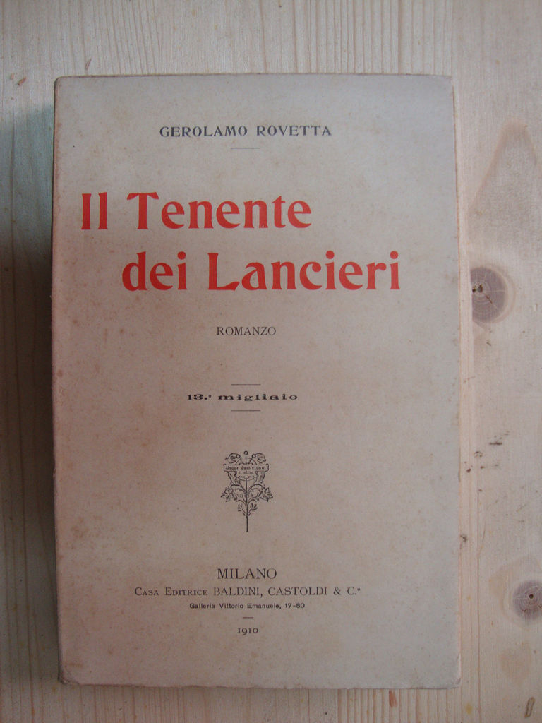 Il Tenente dei Lancieri