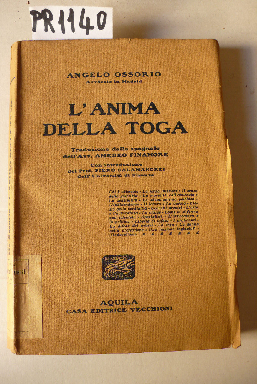 L'anima della toga