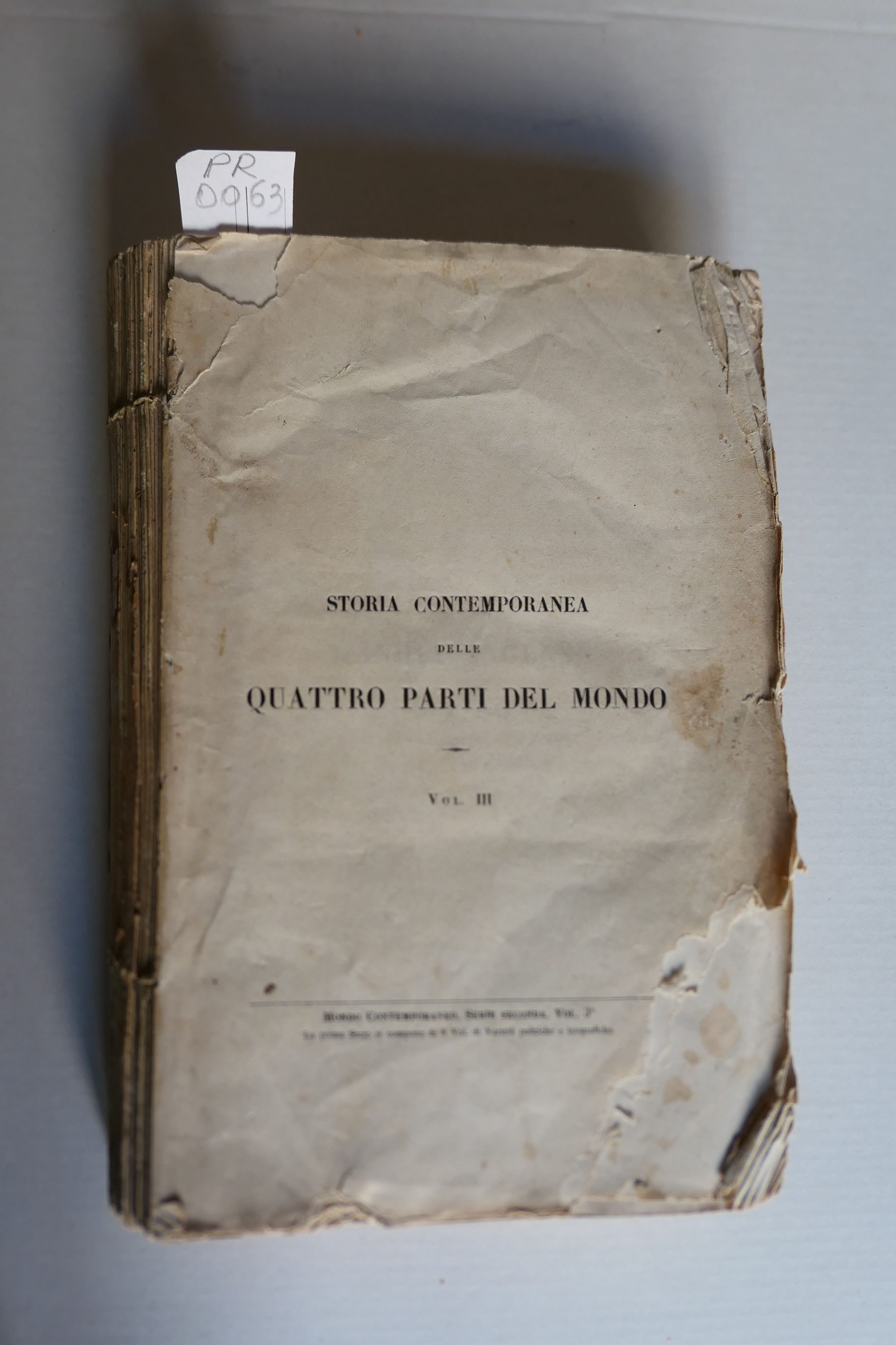 L'India inglese nel 1845