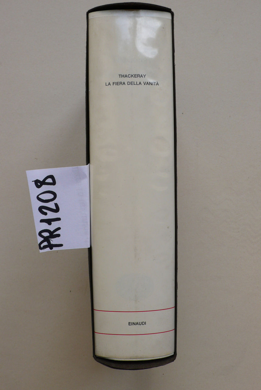 La fiera della vanità, romanzo senza eroe