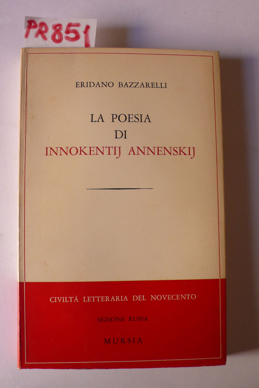 La poesia di Innokentij Annenskij