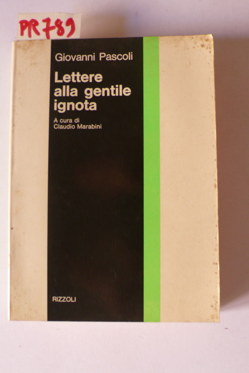 Lettere alla gentile ignota