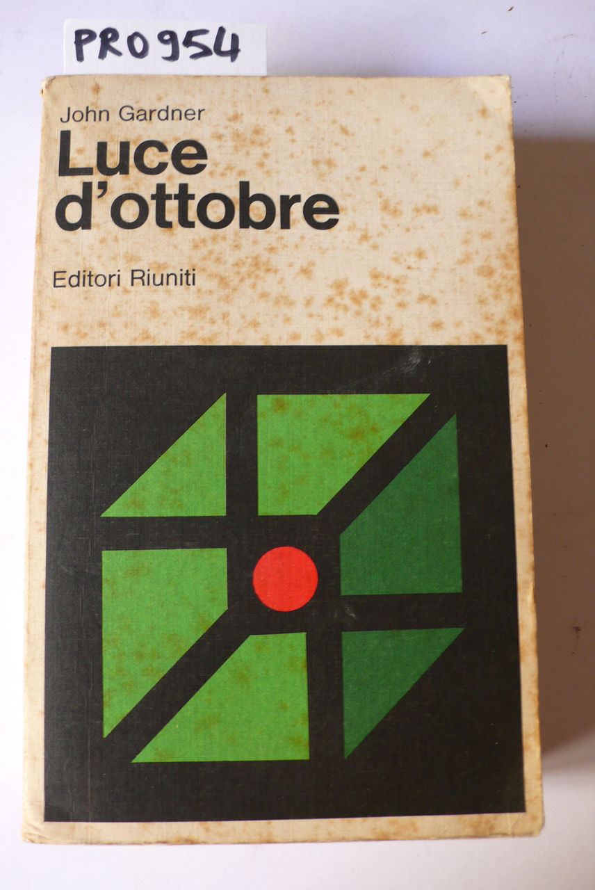 Luce d'ottobre, romanzo