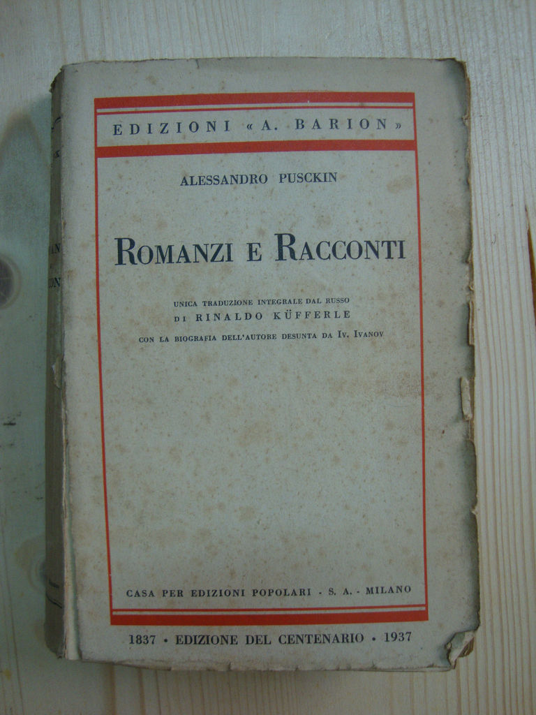 Romanzi e racconti