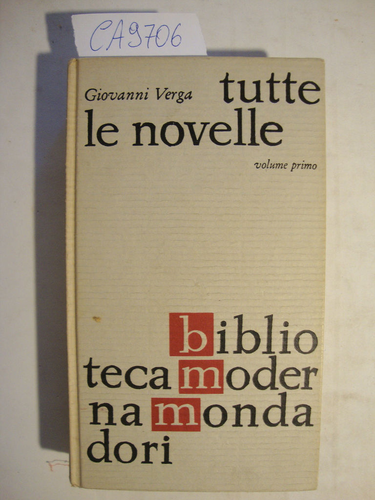 Tutte le novelle (volume primo)