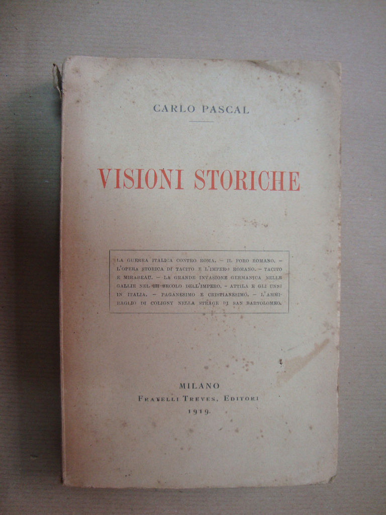 Visioni storiche