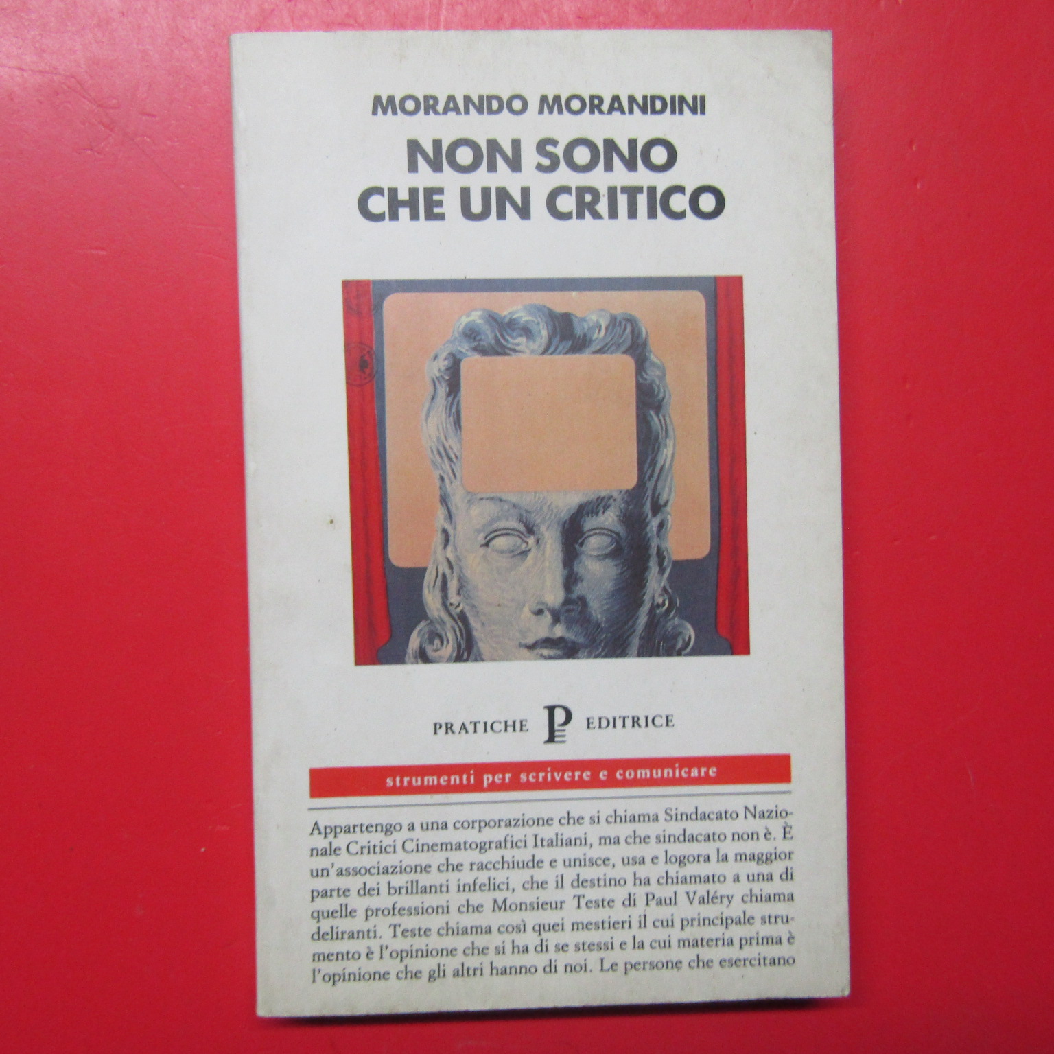 Non sono che un critico