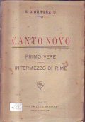 CANTO NOVO- PRIMO VERE - INTERMEZZO DI RIME