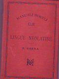 LINGUE NEOLATINE