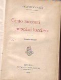 CENTO RACCONTI POPOLARI LUCCHESI