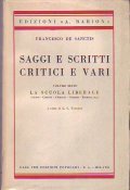SAGGI E SCRITTI CRITICI E VARI - SAGGI CRITICI LA …