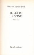 IL LETTO DI SPINE- ROMANZO