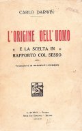 L'ORIGINE DELL'UOMO E LA SCELTA IN RAPPORTO AL SESSO