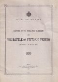 REPORT BY THE COMANDO SUPREMO ON THE BATTLE OF VITTORIO …