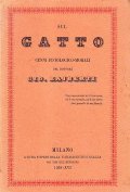 SUL GATTO- CENNI FISIOLOGICO-MORALI