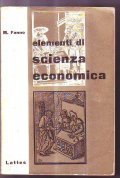 ELEMENTI DI SCIENZA ECONOMICA