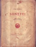 SONETTI- NUOVA RISTAMPA RIVEDUTA E CORRETTA DALL'AUTORE
