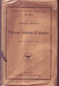 ULTIME LETTERE DI DONNE