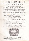 DESCRIZIONE DEL CATAIO LUOGO DEL MARCHESE PIO ENEA DEGLI OBIZI- …
