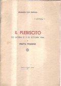 IL PLEBISCITO- DEI GIORNI 21 E 22 OTTOBRE 1866 A …