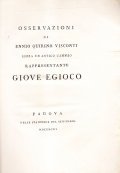 OSSERVAZIONI DI ENNIO QUIRINO VISCONTI SOPRA UN ANTICO CAMMEO RAPPRESENTANTE …