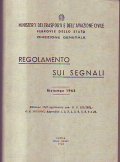 REGOLAMENTO SUI SEGNALI