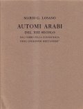 AUTOMI ARABI DEL XIII SECOLO- DAL LIBRO SULLA CONOSCENZA DEGLI …