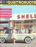 QUATTRORUOTE 1959 NN. 4, 7- RIVISTA MENSILE PER GLI AUTOMOBILISTI …