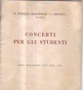 CONCERTI PER GLI STUDENTI- COMMENTO STORICO DEL M.o A. MERCURI