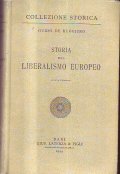 STORIA DEL LIBERALISMO EUROPEO