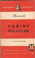 PAGINE POLITICHE - VOLUME N° 34