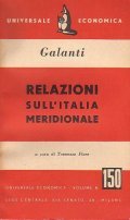 RELAZIONI SULL'ITALIA MERIDIONALE- A CURA DI TOMMASO FIORE