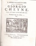 IL METODO NATURALE DI CURA DEL SIGNOR GIORGIO CHEYNE TRADOTTO …