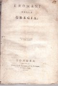 I ROMANI NELLA GRECIA