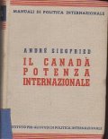 IL CANADA POTENZA INTERNAZIONALE - MANUALI DI POLITICA INTERNAZIONALE