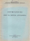 ISTRUZIONI PER LA DIFESA ANTIAEREA