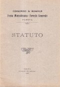 STATUTO CONSORZIO DI BONIFICA FOSSA MONSELESANA FORESTO GENERALE