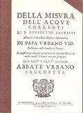 DELLA MISURA DELLE ACQUE CORRENTI