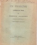 UN PROBLEME- COMEDIE EN PROSE PAR JOSEPH PUPPINI PROFESSEUR DE …